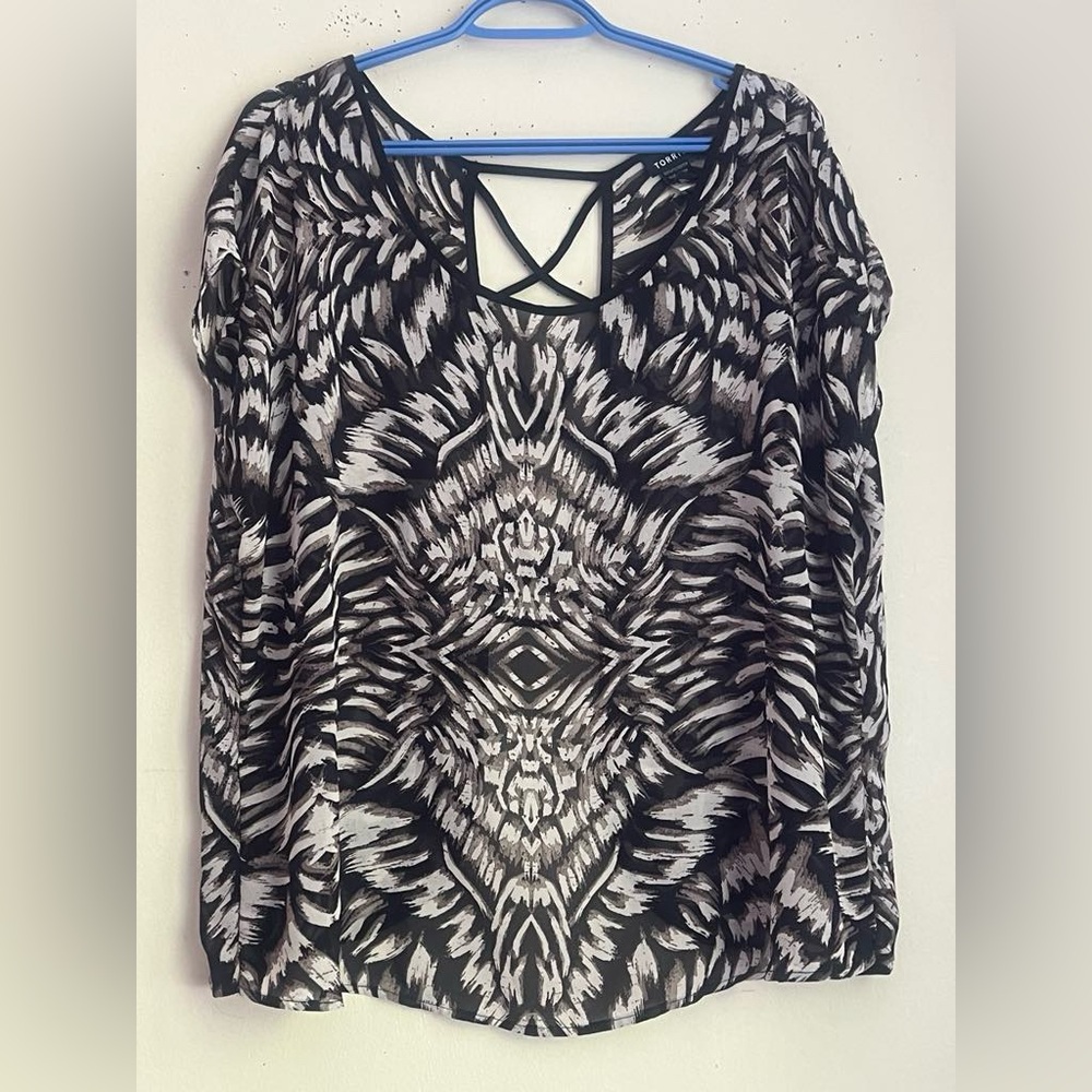 Torrid Graphic Blouse